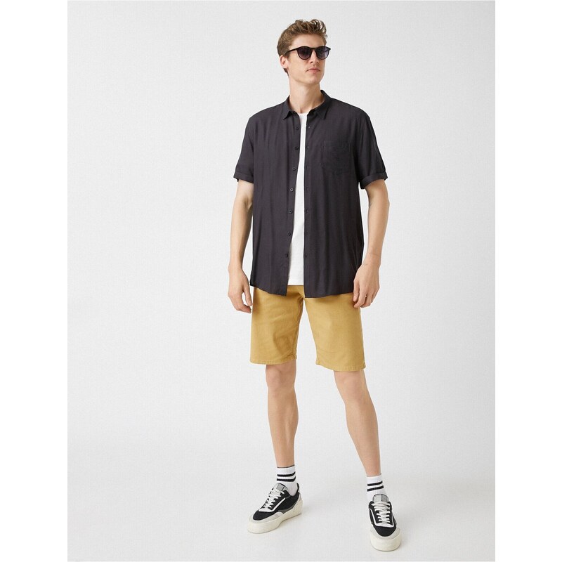 Koton Gabardine Chino Shorts