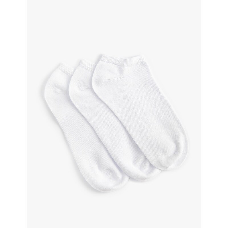 Koton Basic Set of 3 Booties and Socks