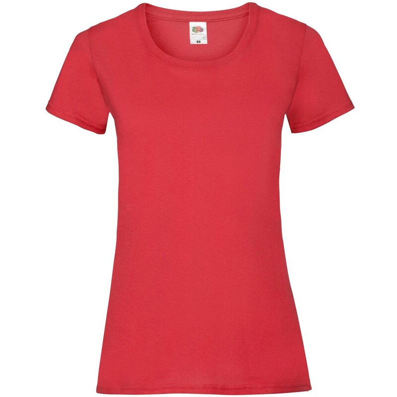 Valueweight Fruit of the Loom Red T-shirt