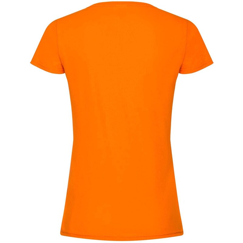 Orange Women's T-shirt Lady fit Original Fruit of the Loom