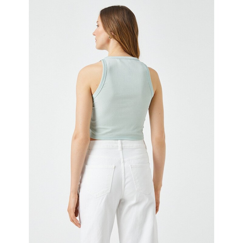 Koton Crop Undershirt Halter Neck