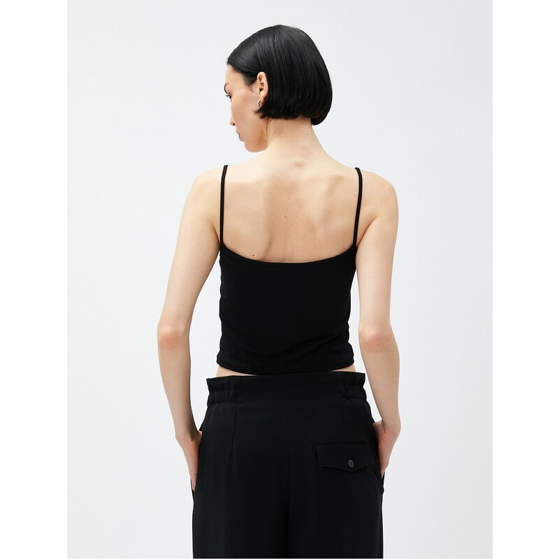 Koton Strapless U-Neck Athlete Draped