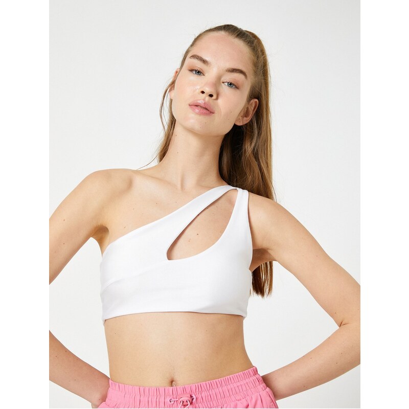Koton Sports Bra With Window Detailed Cup