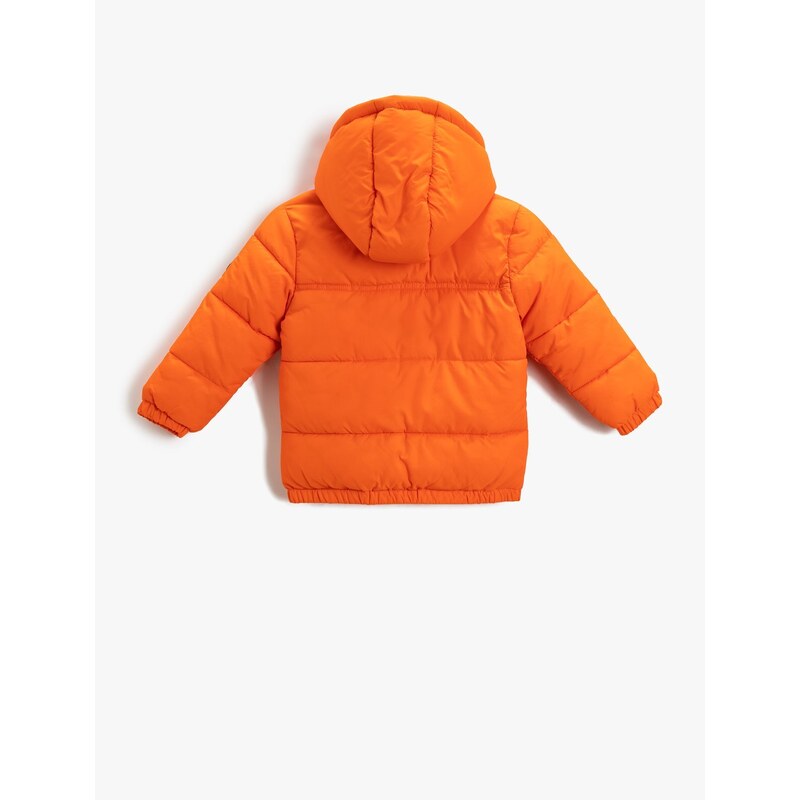 Koton Baby Orange Coat 3wmb20011tw