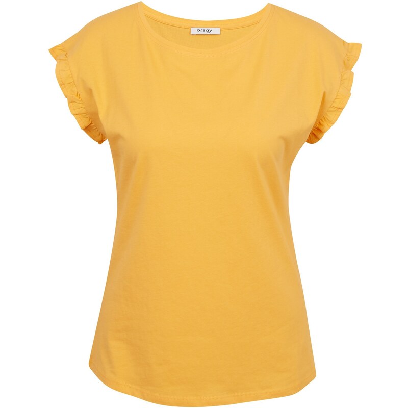 Oranžové dámské tričko ORSAY - Dámské