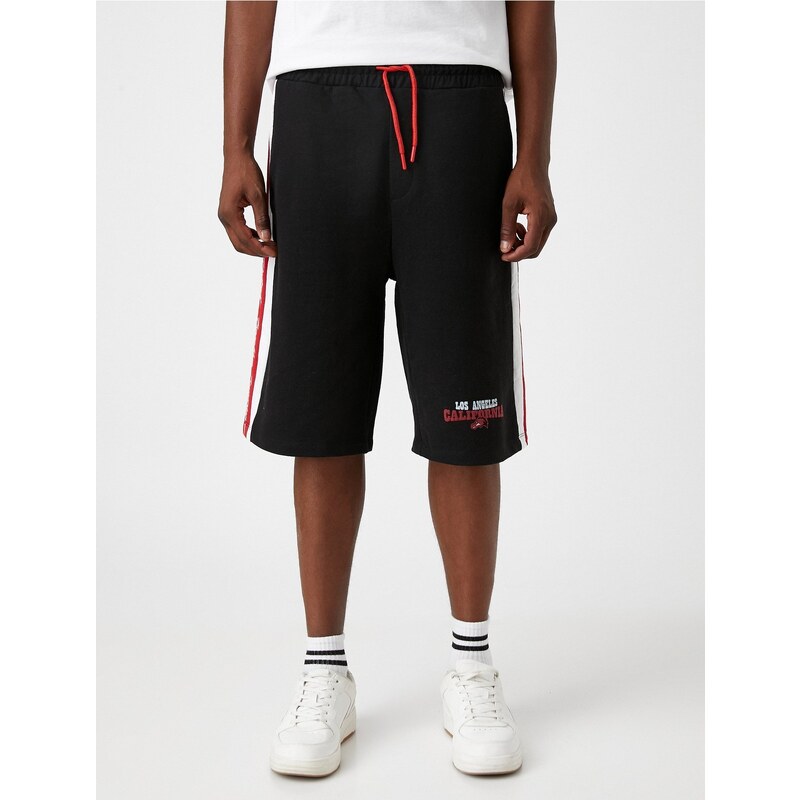 Koton Printed Basketball Shorts