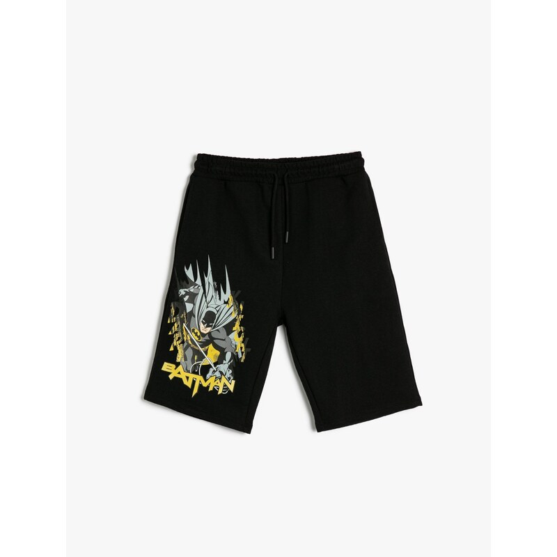 Koton Elastic Waist Normal Boys' Black Shorts 3skb40041tk.