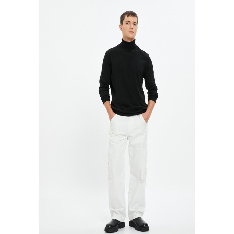 Koton Men's Black Sweater