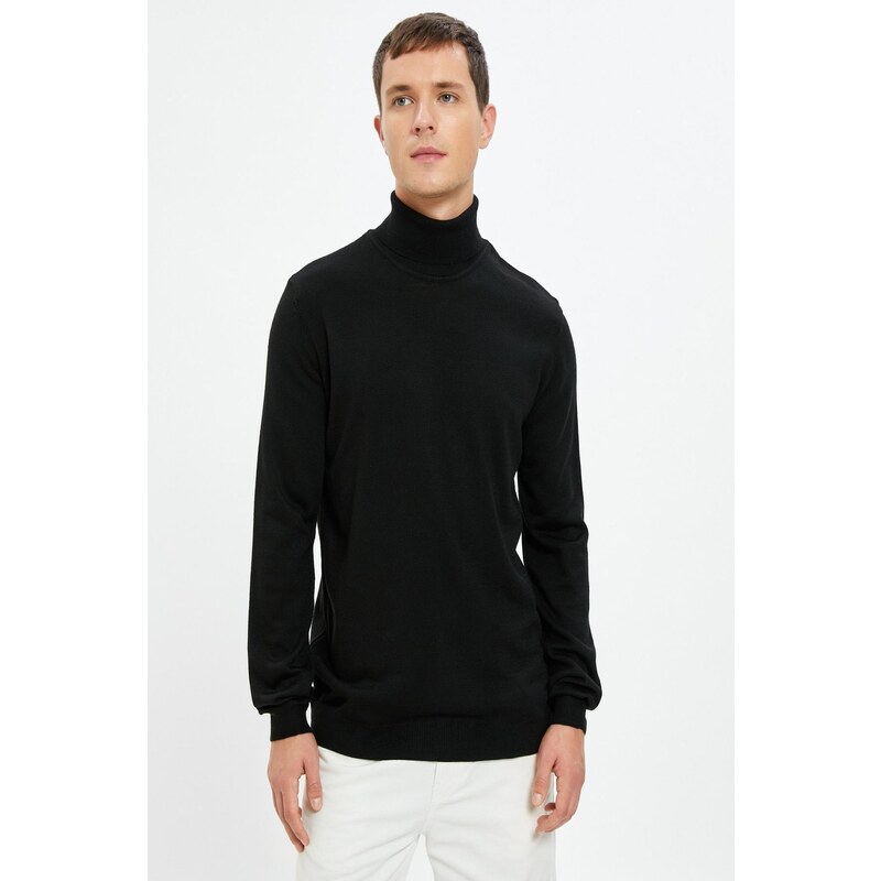 Koton Men's Black Sweater