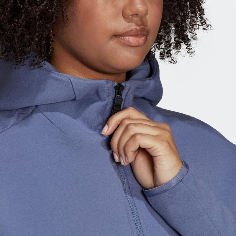 adidas Z.N.E. Sportswear Hoodie (Plus Size) Womens