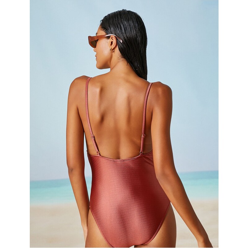 Koton Rope Detailed Swimsuit