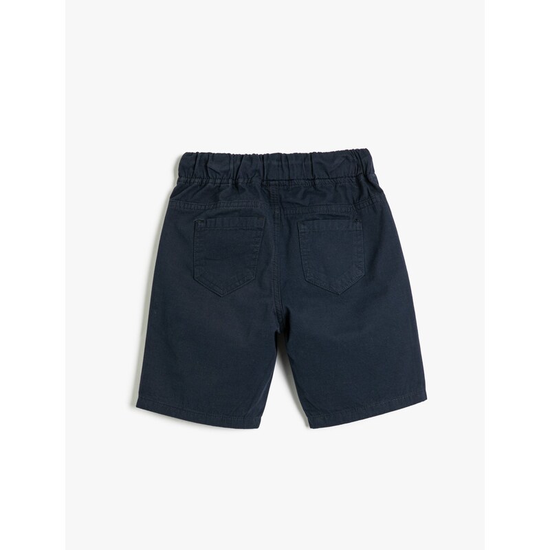 Koton Chino Shorts with Pocket Tie Waist Cotton