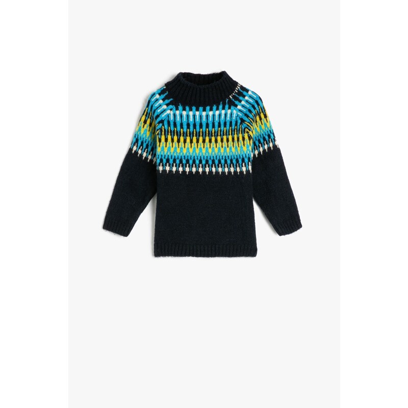 Koton Baby Boy Multicolored Sweater