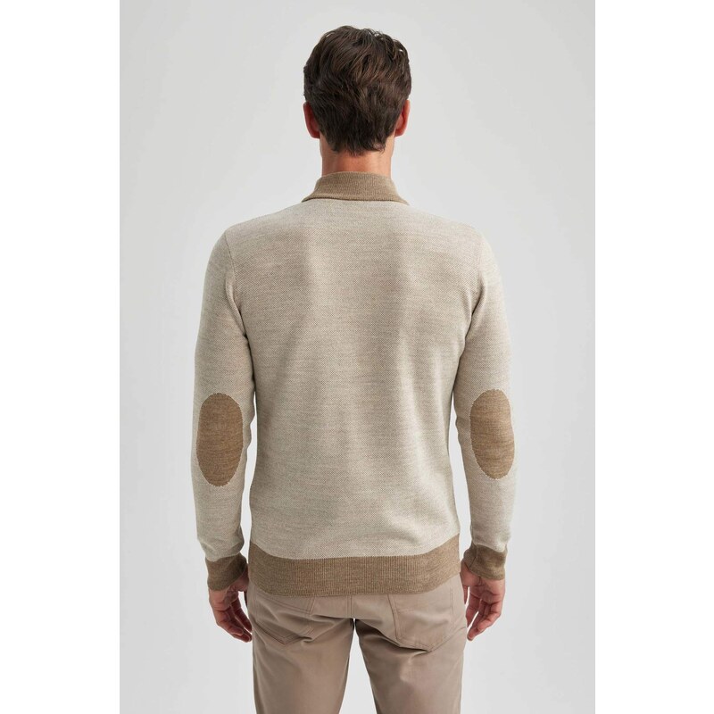 DEFACTO Regular Fit Turtleneck Knitwear Pullover