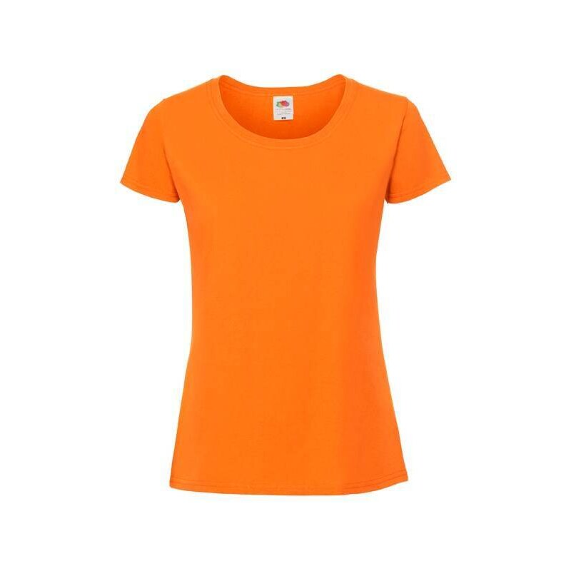 Iconic 195 Ringspun Premium Premium Fruit of the Loom Orange T
