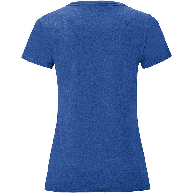 Blue Iconic women's t-shirt in combed cotton Fruit of the Loom