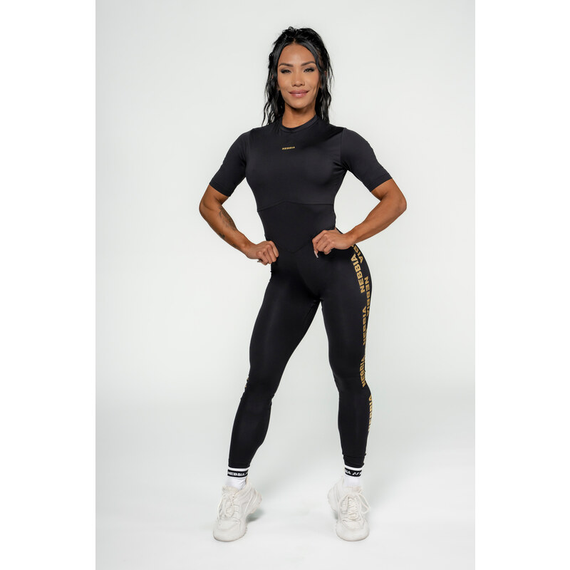 Women's sports overalls NEBBIA INTENSE Focus Gold/gold