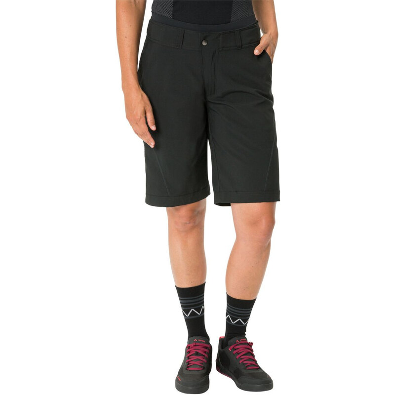 Vaude all-mountain cyklo kraťasy Ledro, black, dámské