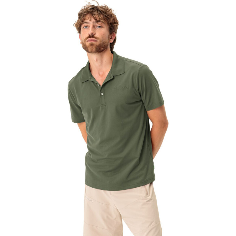 Vaude polokošile Essential Polo, pánské, cedar wood