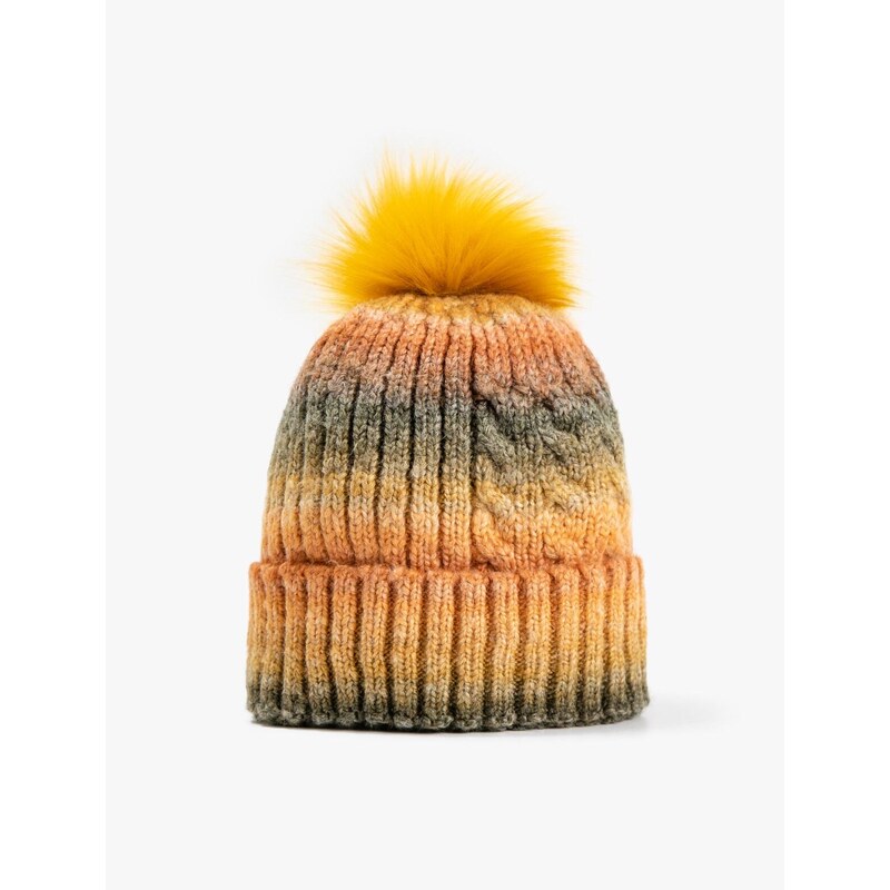 Koton Knitted Pompom Beanie