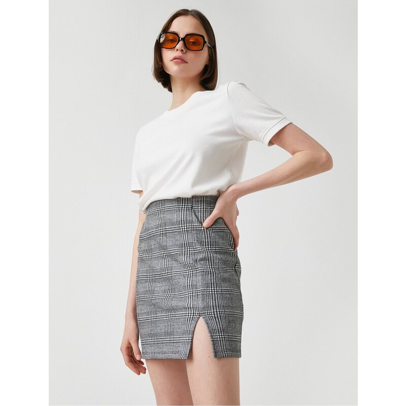 Koton Slit Mini Skirt