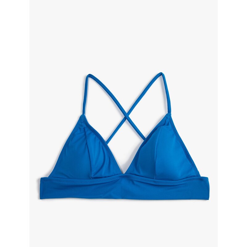 Koton Bikini Top Bralette Cross Strap Krytý