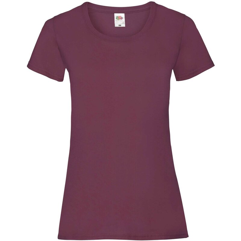 Valueweight Fruit of the Loom Burgundy T-shirt