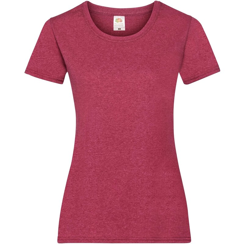 Valueweight Fruit of the Loom Red T-shirt