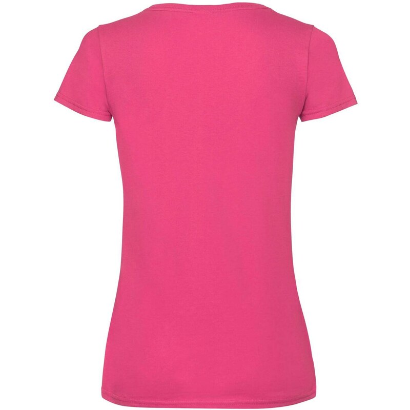 V-neck Women's Pink Valueweight Fruit of the Loom