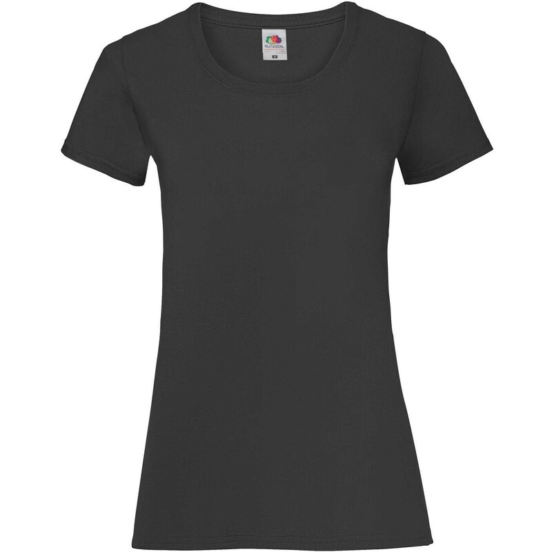Black Valueweight Fruit of the Loom T-shirt