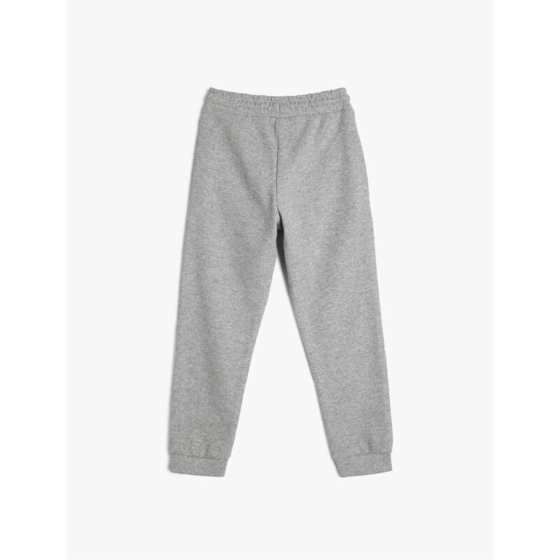 Koton Basic Jogger Sweatpants with Pockets Tie Waist