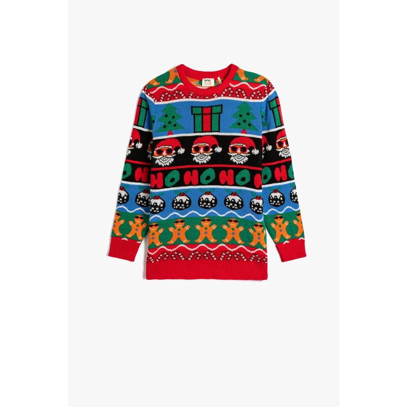 Koton Boys' Multicolored Sweater