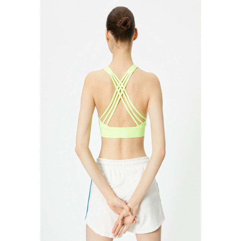 Koton Women's Neon Green Bra