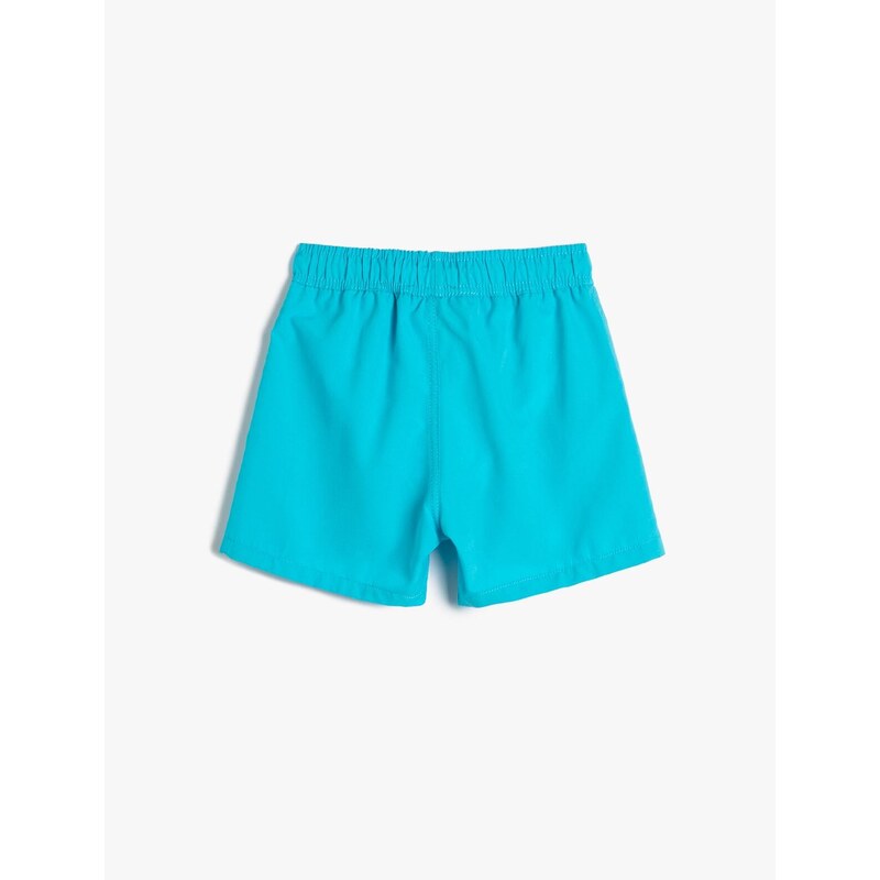 Koton Sea Shorts, Color Changing in Water, Tie Waist, Mesh Lined