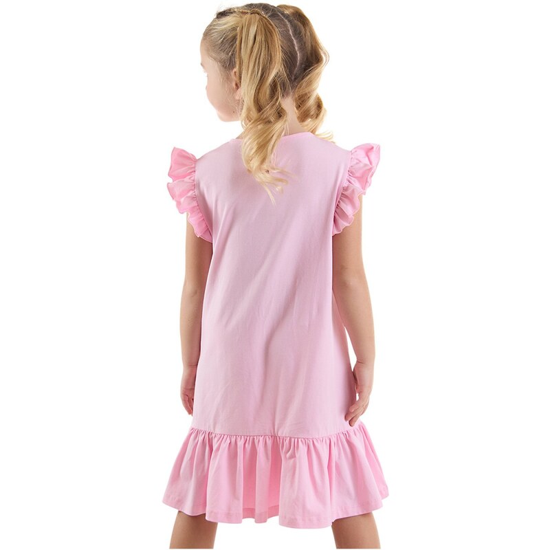 Denokids Unicorn Magic Girls Pink Dress