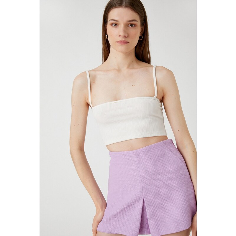 Koton Women's Lilac Shorts & Bermuda