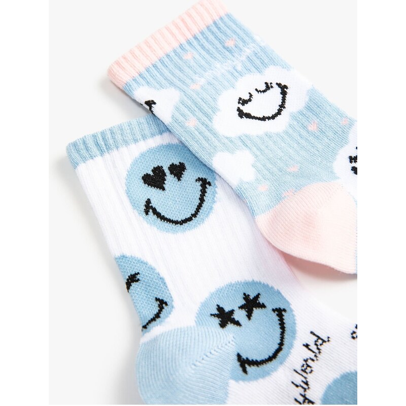 Koton SmileyWorld Socks Set Licensed, Pair of 2