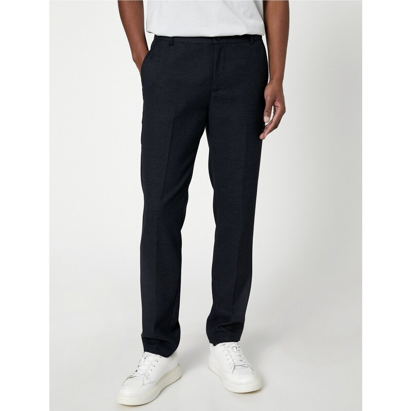 Koton Classic Fabric Trousers Pocket Detail