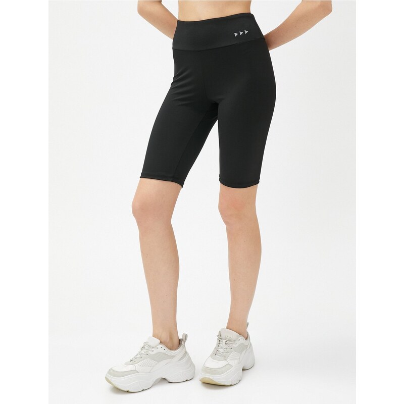 Koton Biker Sports Leggings High Waist