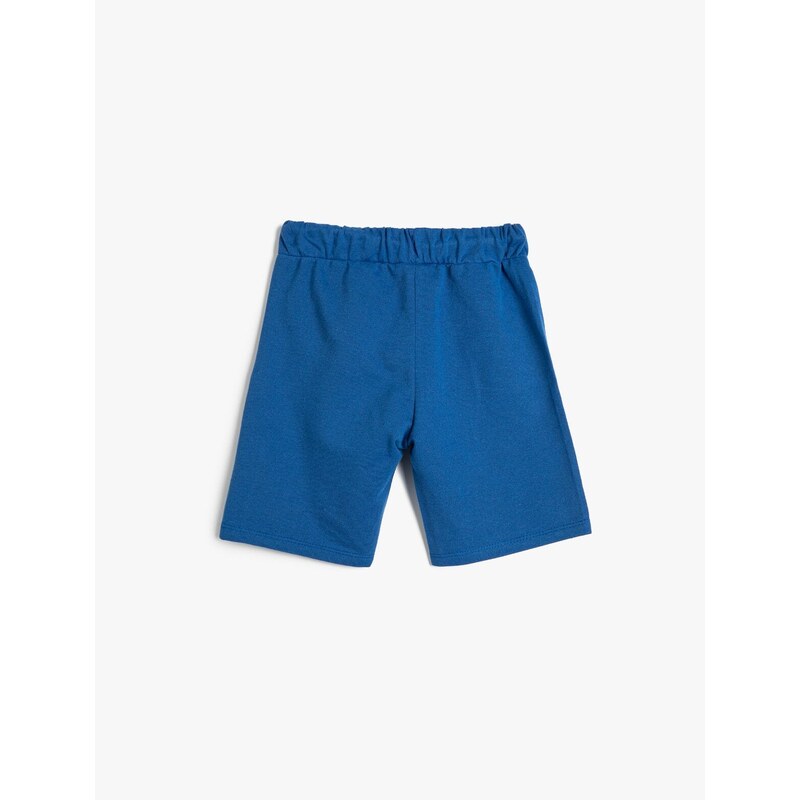 Koton Tie Waist Shorts Basic Pocket Cotton Cotton