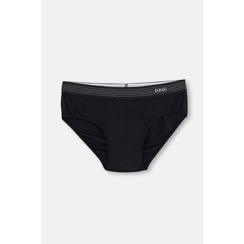 Dagi Black Micro Modal 2-pack Slip Panties