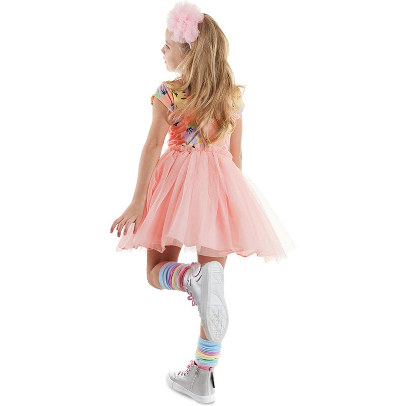 Denokids Leo Flower Girl Tulle Dress