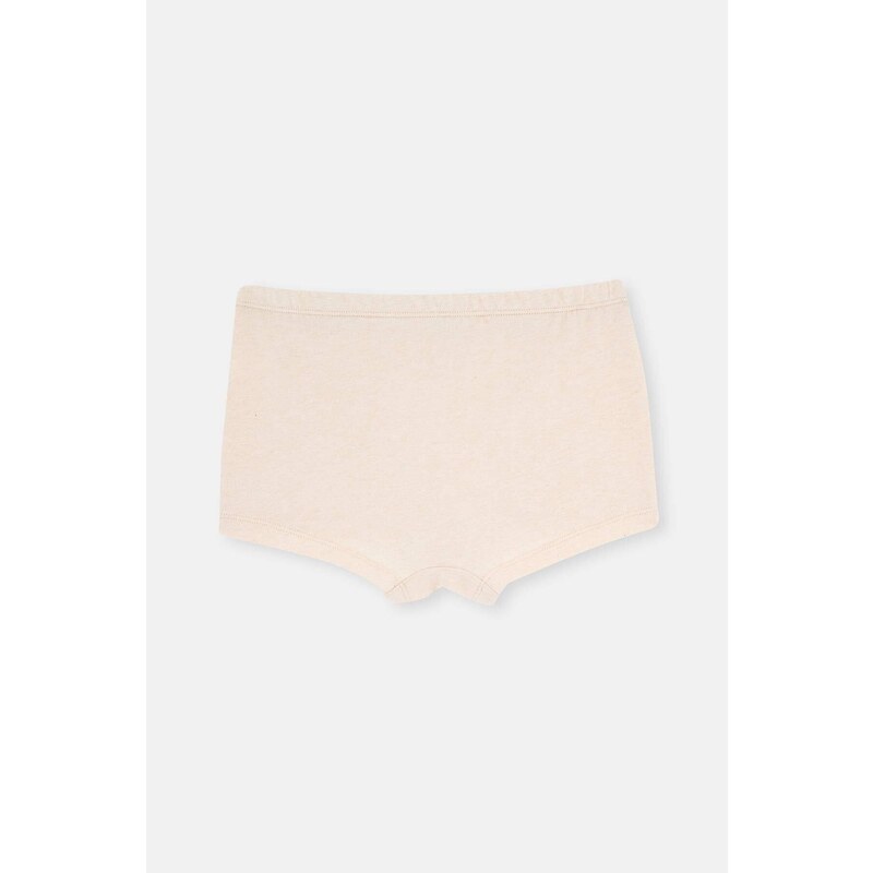 Dagi Beige Melange - Brown Melange 2-Piece Girls' Boxer