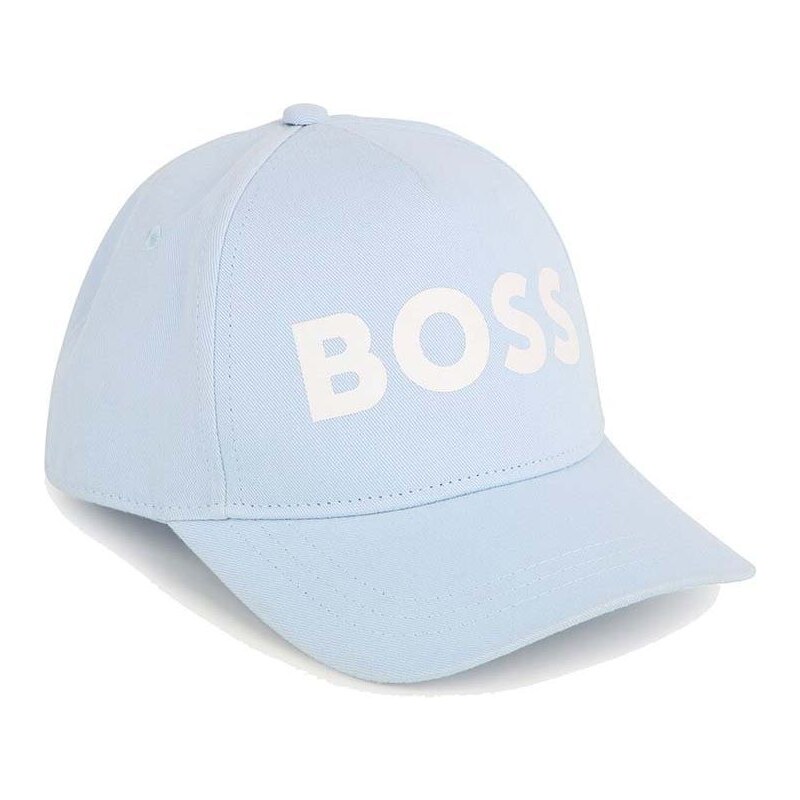 Dětská bavlněná kšiltovka BOSS s potiskem