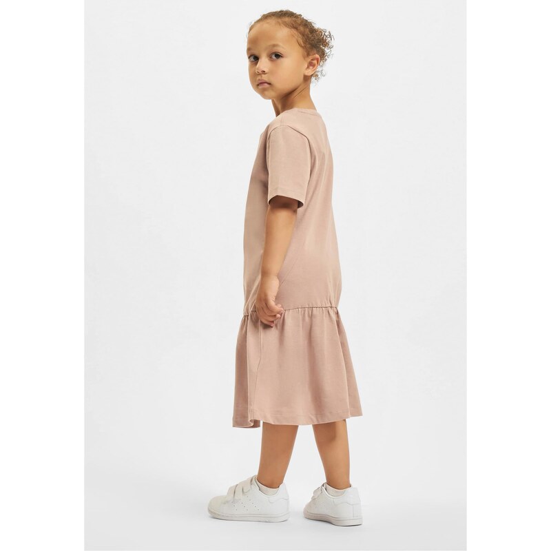 Urban Classics Kids Dívčí šaty Valance Tee dukrose