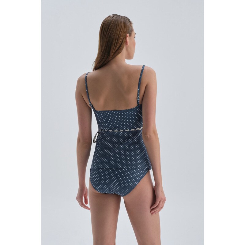 Dagi Marine Tankini Top bez ramínek