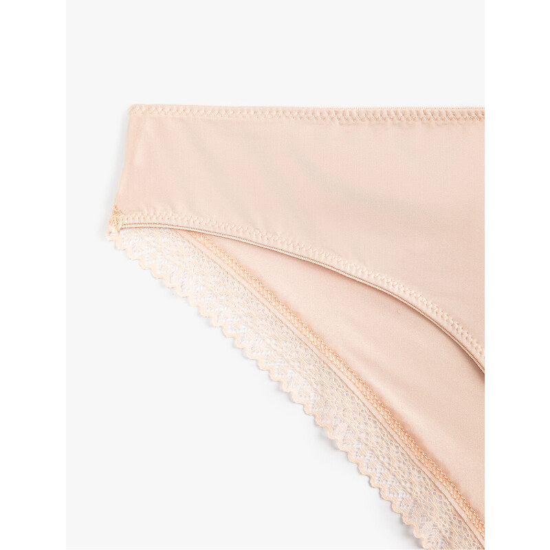 Koton Brief Laced Panties Normal Waist