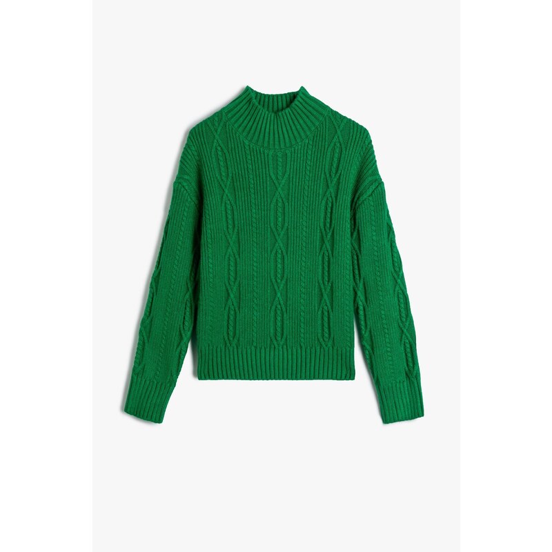 Koton Girl's Green Sweater