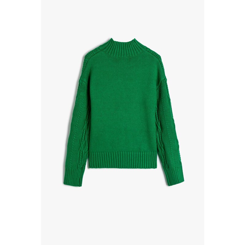 Koton Girl's Green Sweater