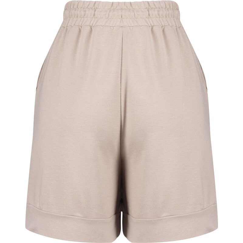 Trendyol Mink Soft Touch Pocket Knitted Shorts & Bermuda